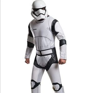 Storm trooper costume with helmet